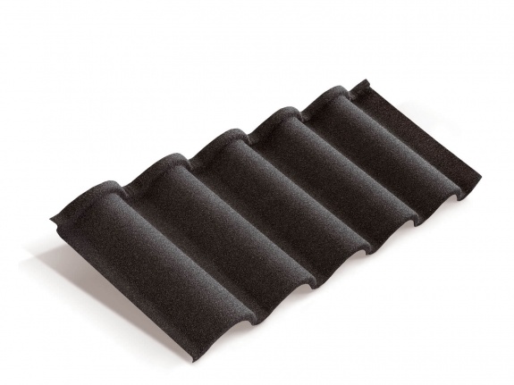 Композитная черепица Metrotile Romana черный