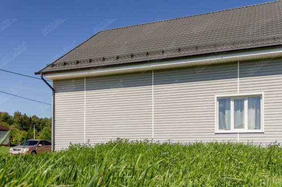 Колено стока 90 мм RAL 7024 мокрый асфальт