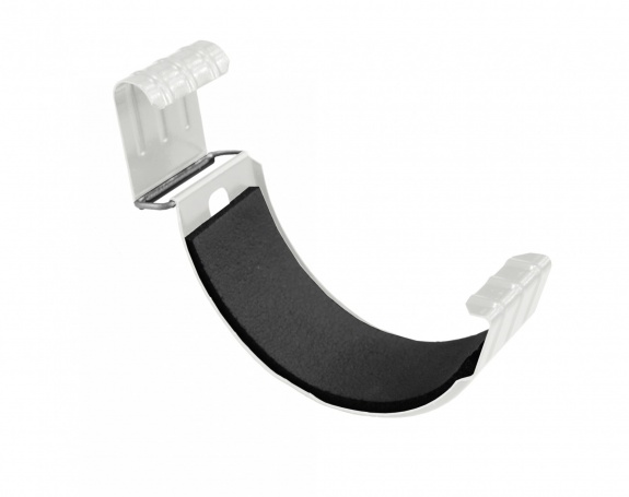 Соединитель желоба GL 125 мм RAL 9003 сигнальный белый