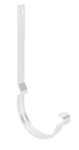 Крюк длинный полоса 150 мм RAL 9003 сигнальный белый