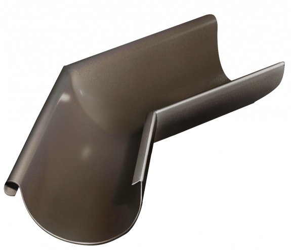 Угол желоба внешний 135 гр 150 мм RR 32 темно-коричневый