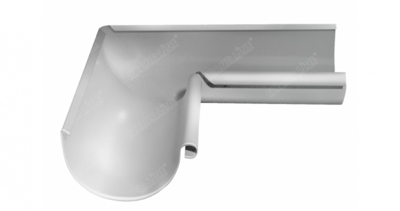 Угол желоба внутренний Optima 90 гр 150мм RAL 9003