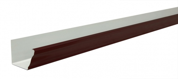 Желоб прямоугольный Vortex Matt 127мм 3м RAL 8017