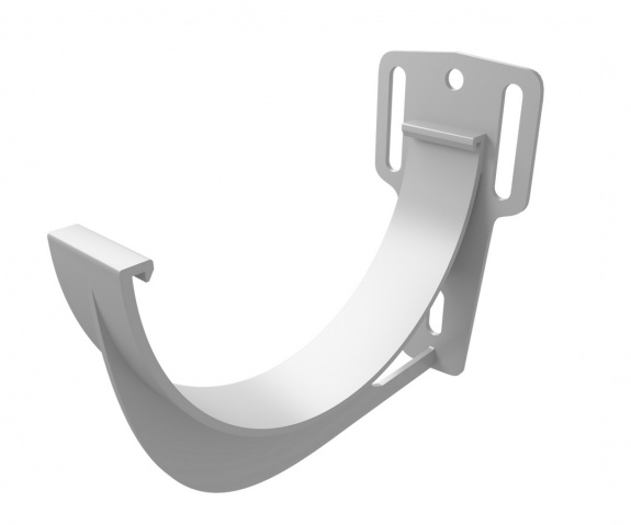 Кронштейн желоба slider ПВХ Grand Line белый