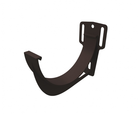 Кронштейн желоба slider ПВХ Grand Line коричневый (RR 32)