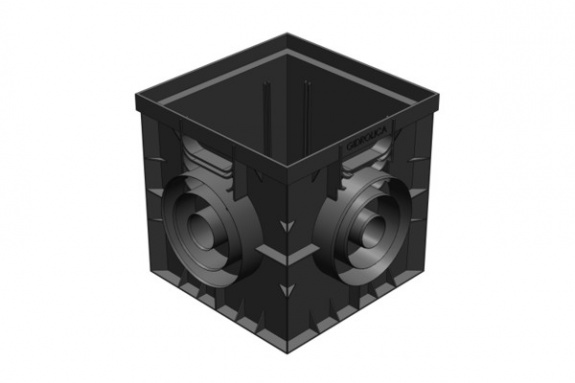 Дождеприемник Gidrolica Point ДП-30.30 - пластиковый универсальный