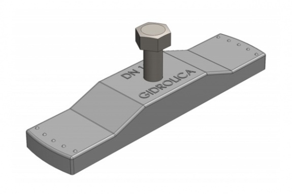 Крепеж Gidrolica для лотка водоотводного пластикового DN100