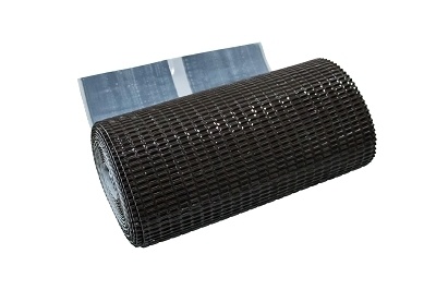 Лента для примыкания гофрированная алюминиевая GRAND LINE коричневая (5м)