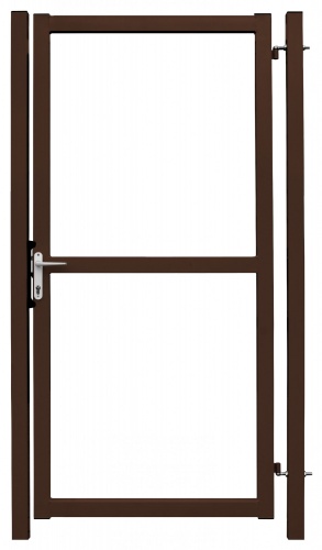 Калитка Colority Zinc Lock 2,0х1 RAL 8017