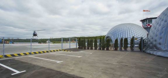 Крепление Скоба и болт М6х85 RAL 7040