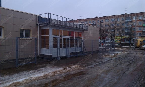 Крепление Скоба и болт М6х85 RAL 7040