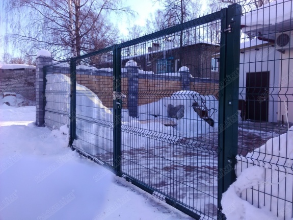 Замок LAKQ 4040 U2L корпус металлический, с ручками из алюминия, черный RAL 9005