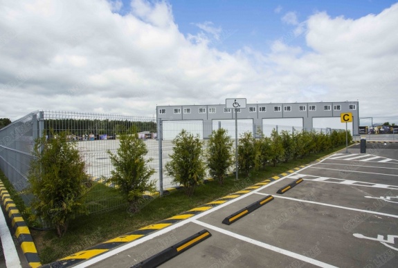 Крепление Скоба и болт М6х85 RAL 7040