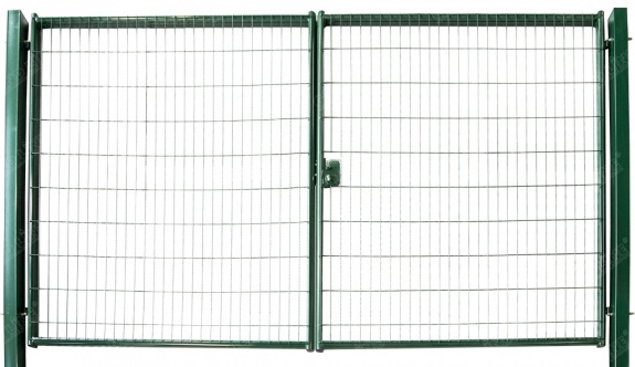 Замок LAKQ 4040 U2L корпус металлический, с ручками из алюминия, черный RAL 9005