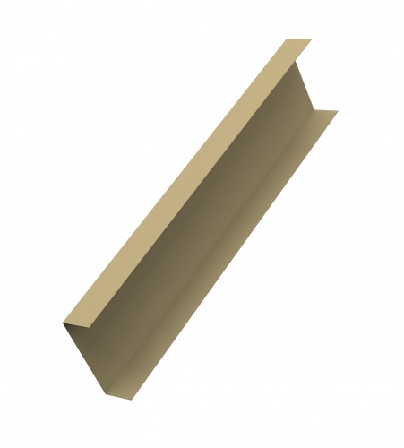 Декоративная накладка на столб жалюзи Milan,Tokyo 0,45 PE с пленкой RAL 1014 слоновая кость