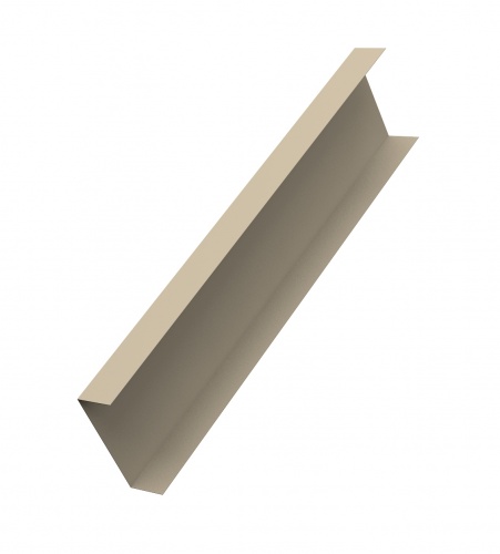 Декоративная накладка на столб жалюзи Milan,Tokyo 0,45 PE с пленкой RAL 1015 светлая слоновая кость