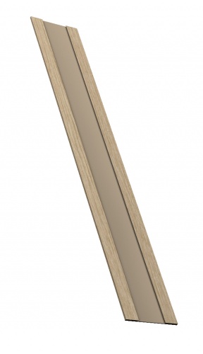 Крепежная планка жалюзи Milan,Tokyo 0,45 Print Elite Milky Wood