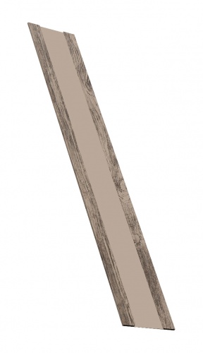 Крепежная планка жалюзи Milan,Tokyo 0,45 Print Premium Silver Wood