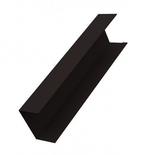 Крышка 65х60 жалюзи Milan 0,5 PurPro Matt 275 RAL 9005 черный (для калиток и ворот)