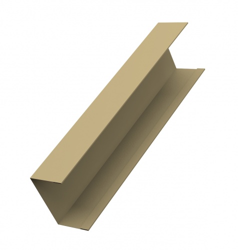 Крышка 65х60 жалюзи Milan 0,45 PE с пленкой RAL 1014 слоновая кость (для калиток и ворот)