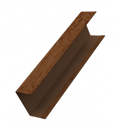 Крышка 65х60 жалюзи Milan 0,45 Print Elite Nutwood (для калиток и ворот)