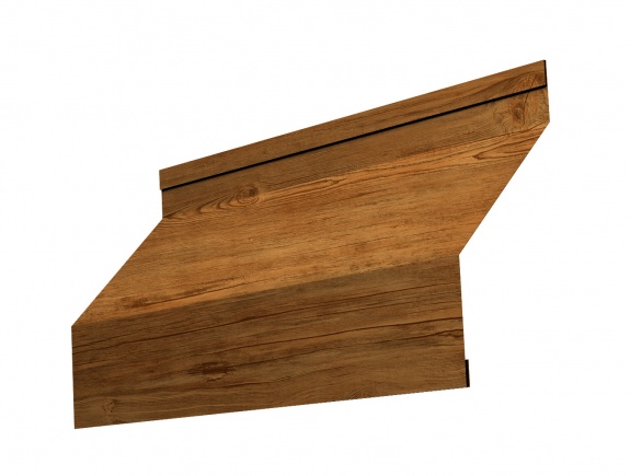 Ламель жалюзи Milan 0,45 Print Elite Golden Wood