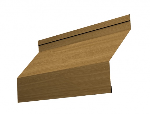 Ламель жалюзи Milan 0,45 Print Elite Honey Wood