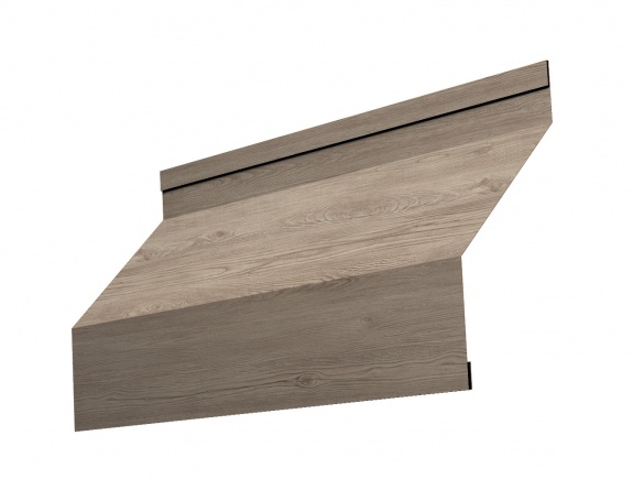 Ламель жалюзи Milan 0,45 Print Elite White Wood