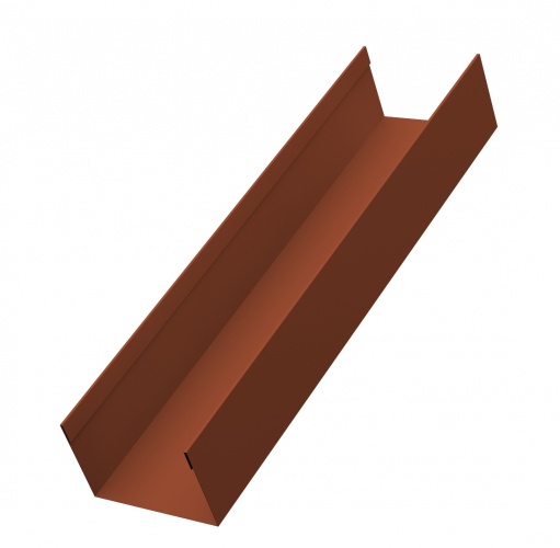 Стойка жалюзи Milan,Tokyo 0,45 PE с пленкой RAL 8004 терракота