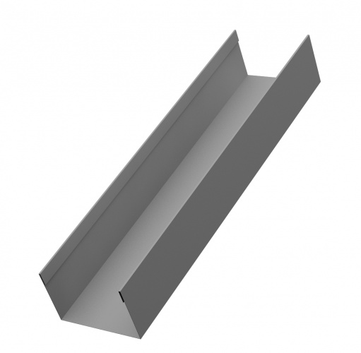 Стойка жалюзи Milan,Tokyo 0,5 Satin с пленкой RAL 9006 бело-алюмииевый