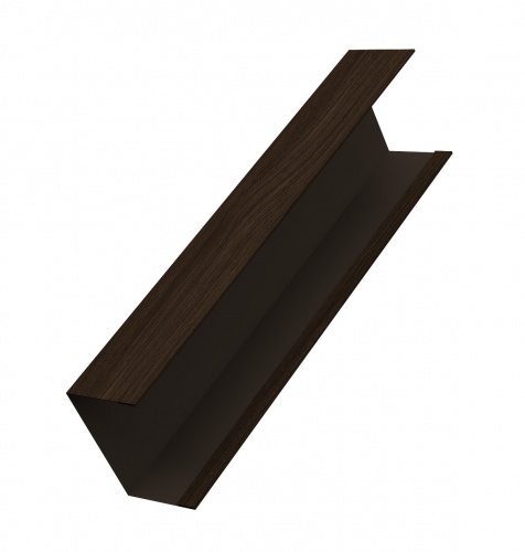 Крышка 65х60 жалюзи Milan 0,45 Print Elite Coffee Wood (для калиток и ворот)