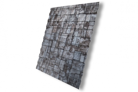 Профнастил С8А 0,45 Print Elite с пленкой Fine Stone