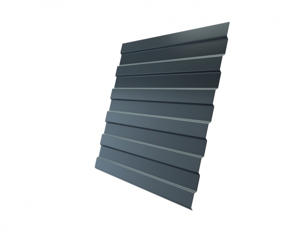 Профнастил С8А 0,45 PE RAL 7005 мышино-серый