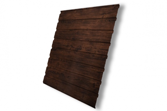 Профнастил С10В 0,45 Print Elite с пленкой Cherry Wood