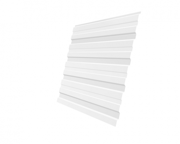 Профнастил С10В 0,45 PE RAL 9003 сигнальный белый