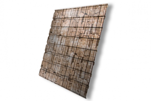 Профнастил С10В 0,45 Print Elite с пленкой Sand Stone