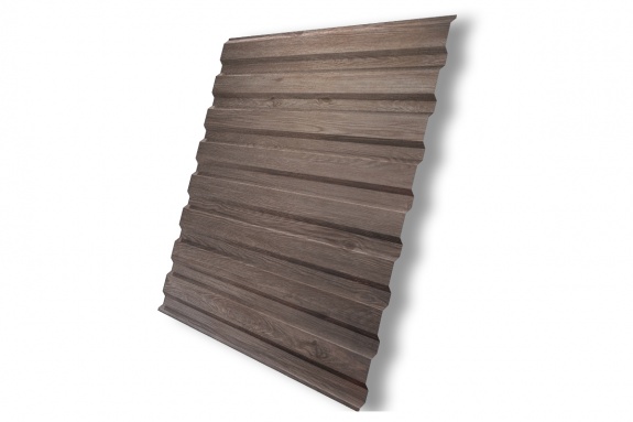 Профнастил С20А 0,45 Print Elite White Wood