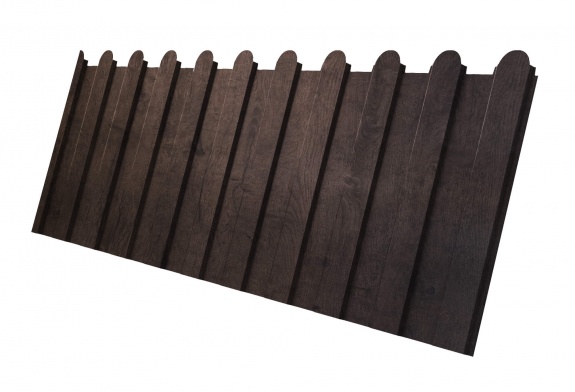 Профнастил С8А фигурный 0,45 Print Elite Antique Wood_old