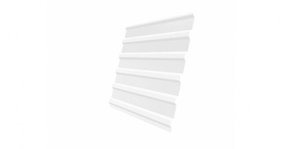 Профнастил С20В Дачный PE RAL 9003 сигнальный белый