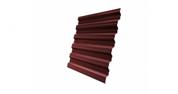 Профнастил HC35R 0,5 GreenCoat Pural BT RR 29 красный (RAL 3009 оксидно-красный)