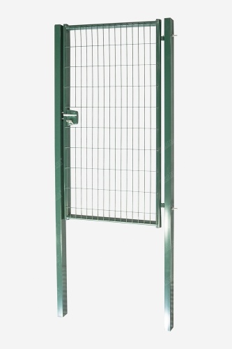Замок LAKQ 4040 U2L корпус металлический, с ручками из алюминия, черный RAL 9005