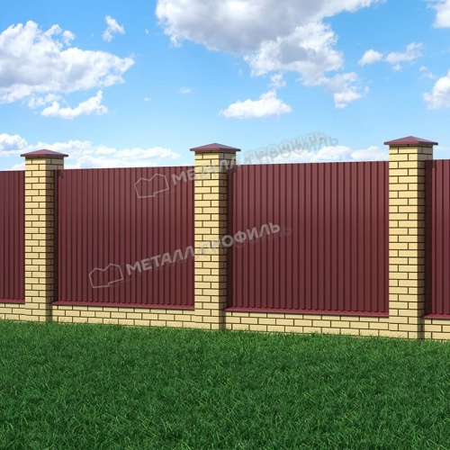 Профнастил С-21x1000-A (ПЭ-01-3005-0,45)