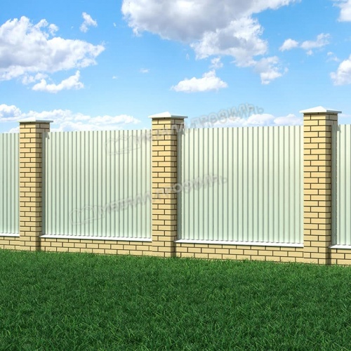 Профнастил С-21x1000-B (ПЭ-01-9003-0,4)