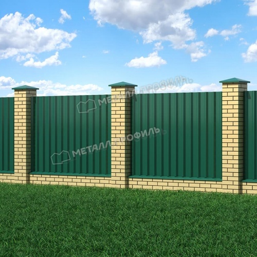 Профнастил С-44x1000-B (ПЭ-01-6005-0,45)