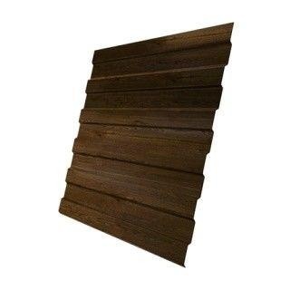 Профнастил МП-20x1100-R (ECOSTEEL_MA-12-Античный Дуб-0,45)