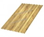 Профнастил МП-20x1100-R (ECOSTEEL_T-01-ЗолотойДуб-0,5)