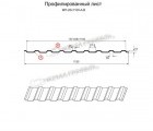 Профнастил МП-20x1100-B (ПЭ-01-6005-0,4)