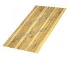 Профнастил МП-18x1100-A (ECOSTEEL_T-01-ЗолотойДуб-0,5)