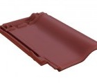 Керамическая черепица Braas Рубин 9V Ангоб Красная лава