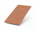 Лист плоский (ECOSTEEL-01-Кирпич-0.5)